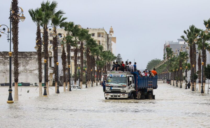 Ksar el-Kebir Authorities Continue Evacuation of Flood-Affected Residents